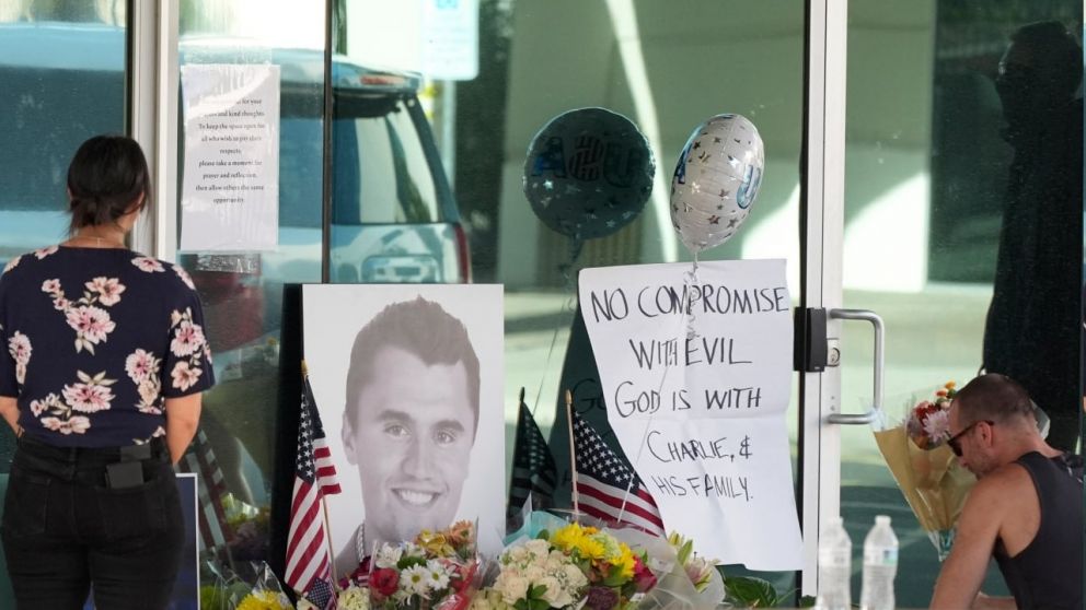 Gran conmoción por el crimen de Charlie Kirk en Estados Unidos.