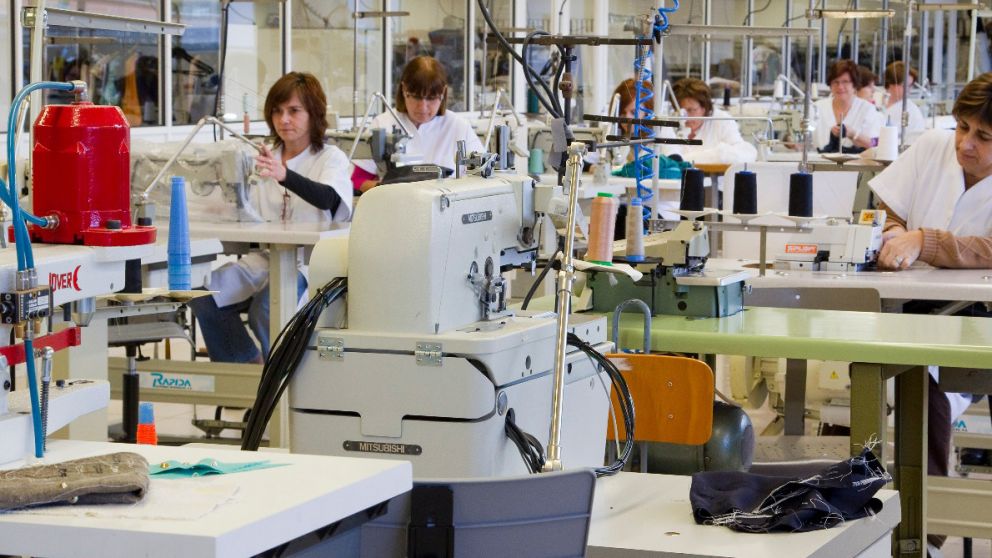 La industria, una de las más golpeadas por la crisis económica.