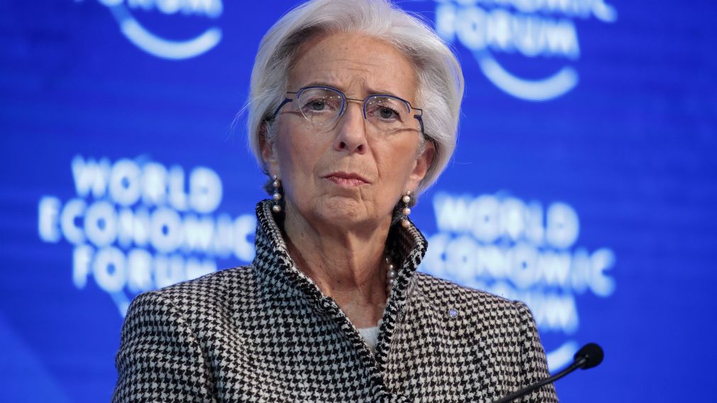 Chirstine Lagarde, directora general del FMI. 
