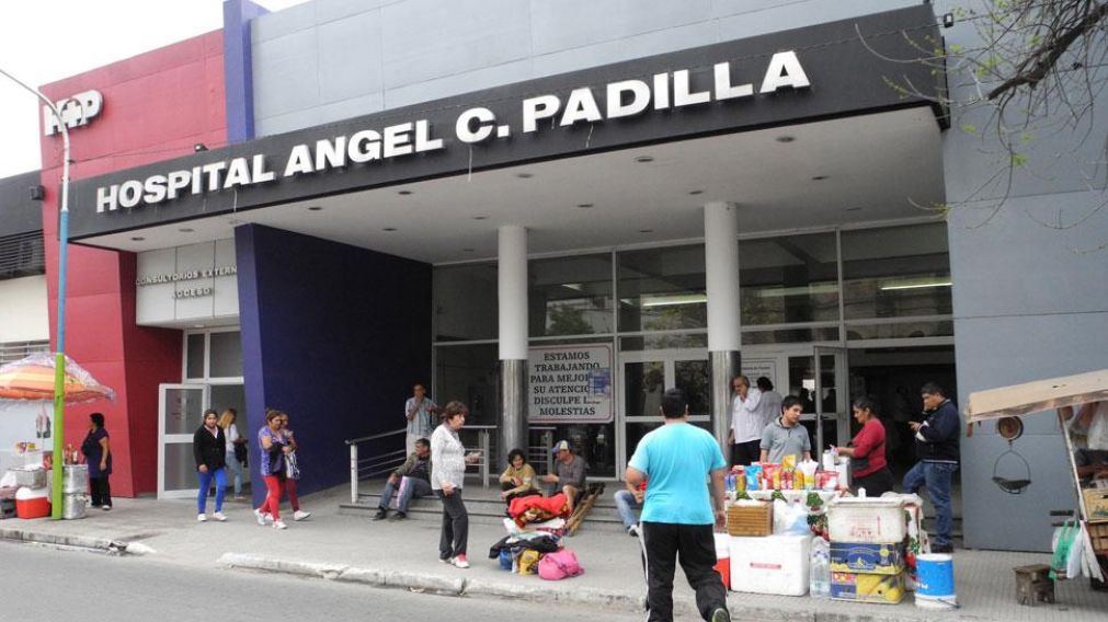 Hospital Angel C. Padilla. Donde permanece internada la joven.