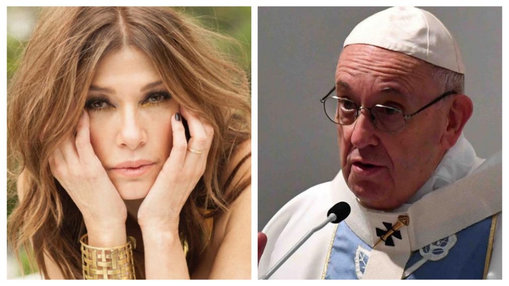 La actriz cuestiona a Francisco por su actitud respecto de la crisis en Venezuela.