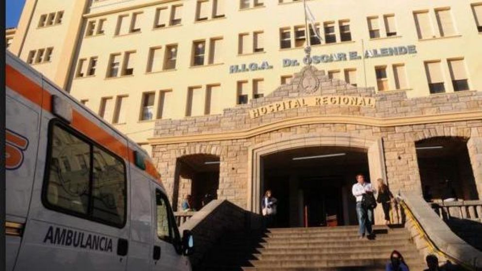 La mujer sordomuda se encuentra internada en este nosocomio.