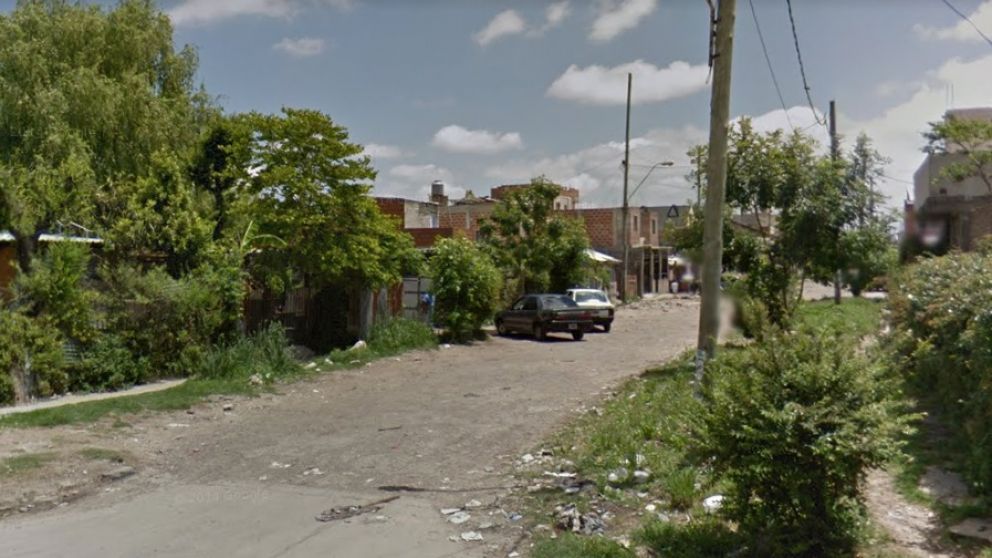 Acá apareció el cadáver de la infortunada víctima, identificada como Pablo Manuel Alfonso.