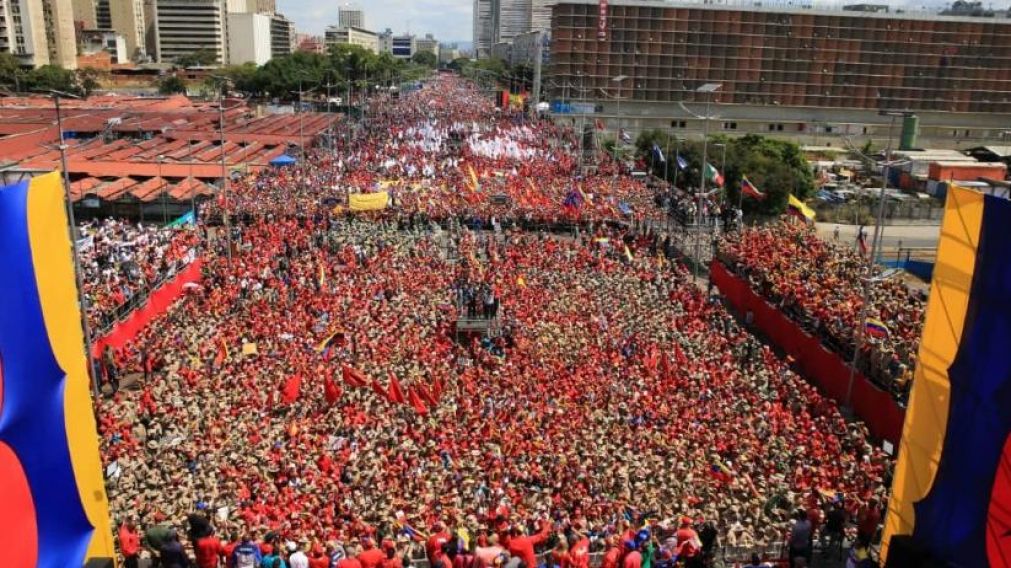 El inmenso respaldo al Partido Socialista Unido de Venezuela.