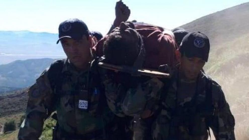 As� era trasladado el femicida.