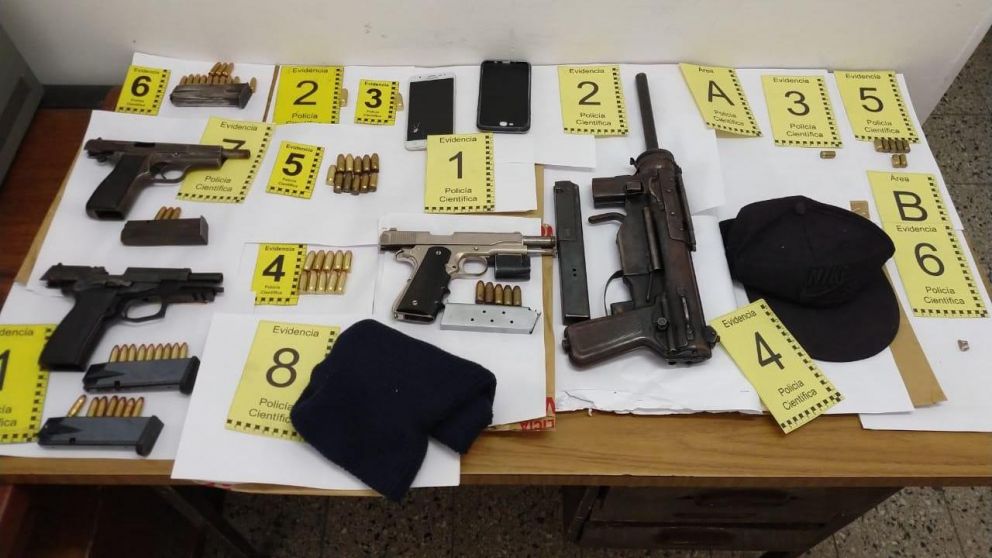 Los malvivientes quedaron a disposición de la justicia.