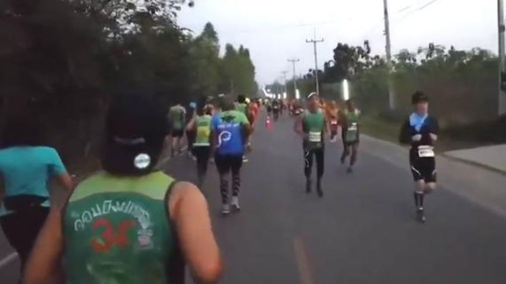 La maratón tuvo lugar en la provincia tailandesa de Ratchaburi.