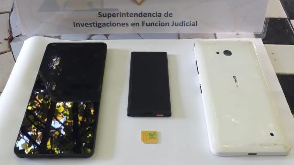 Los objetos que le encontraron al depravado.