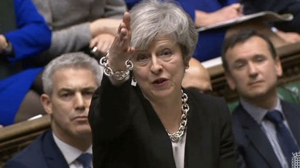May recibió el apoyo deseado.