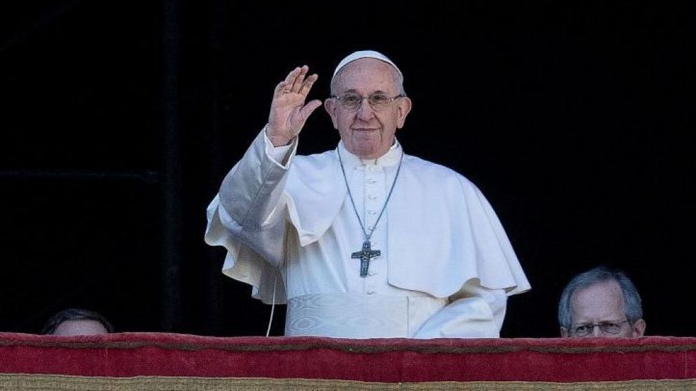 El líder de la Iglesia católica, junto al pueblo venezolano.