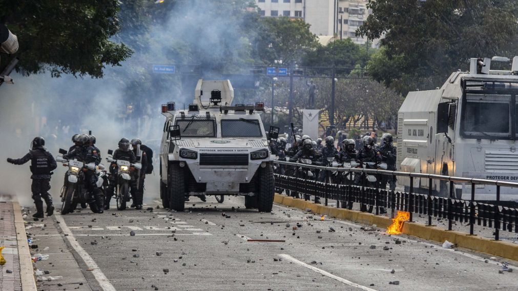 La situaci�n en Venezuela es de extrema violencia (Fotos DPA).