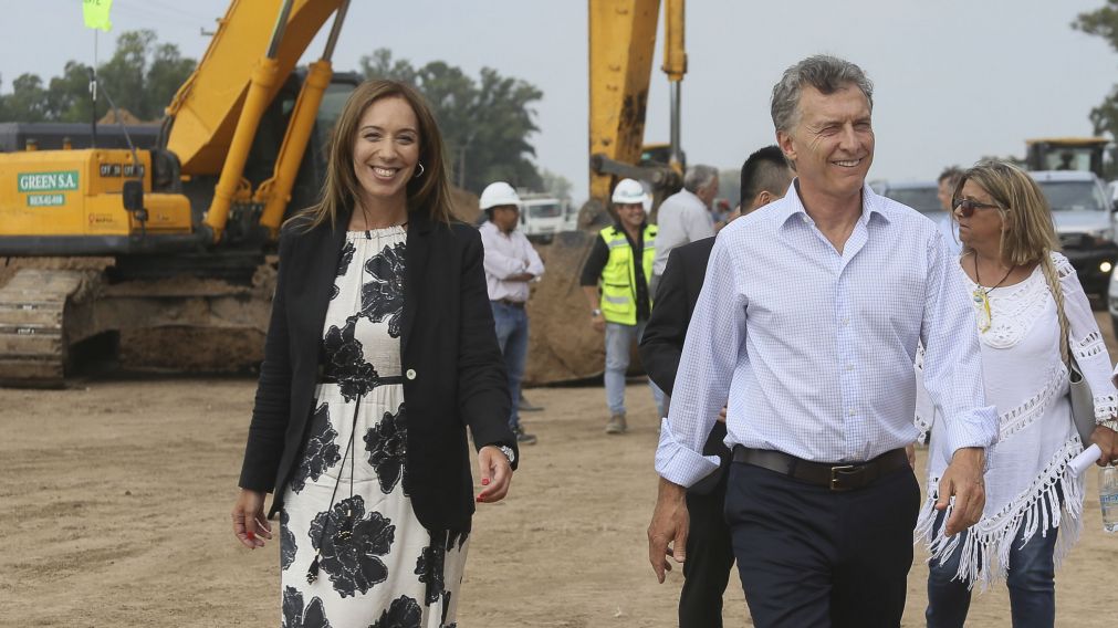 Hubo buena sintonía entre el presidente y la gobernadora, en el acto que compartieron.