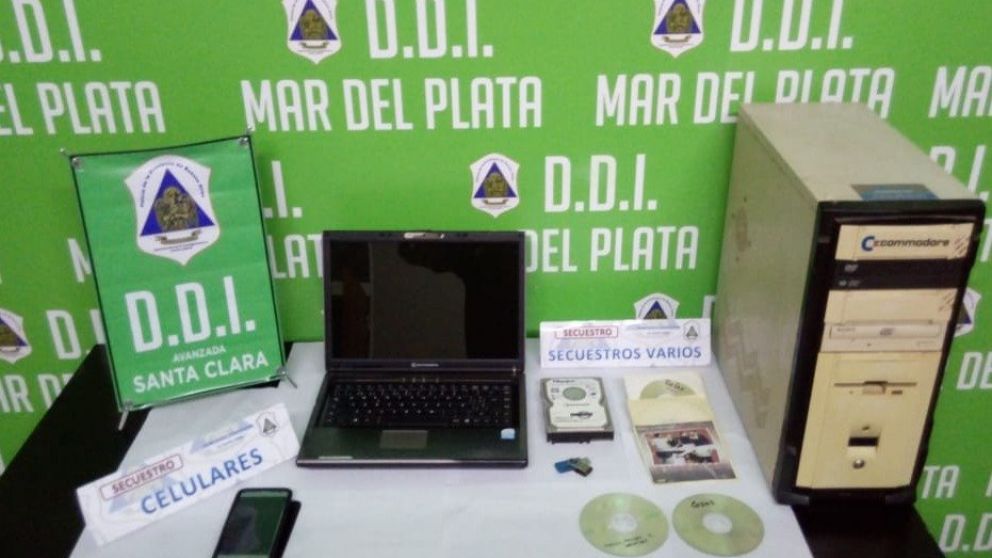 Los elementos secuestrados.