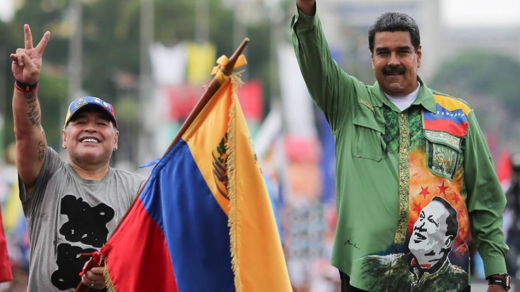 Maradona le mandó un mensaje al pueblo venezolano.