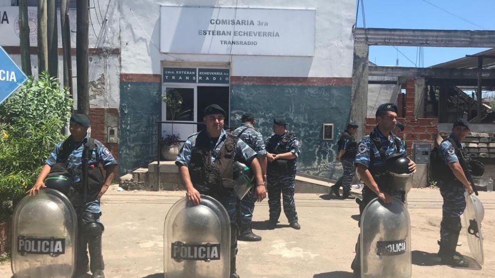 La UFI 3 fuertemente custodiada.