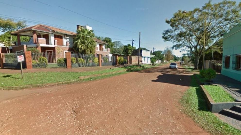 En esta calle del barrio La Tablada, en Corrientes ocurrió el crimen.