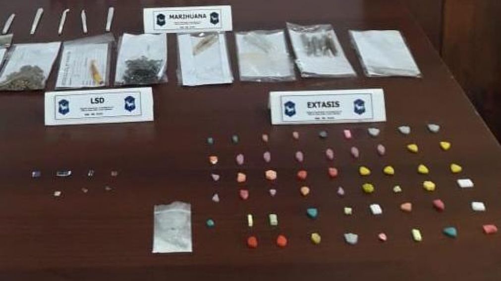 Estas son algunas de las pastillas secuestradas a la mujer.