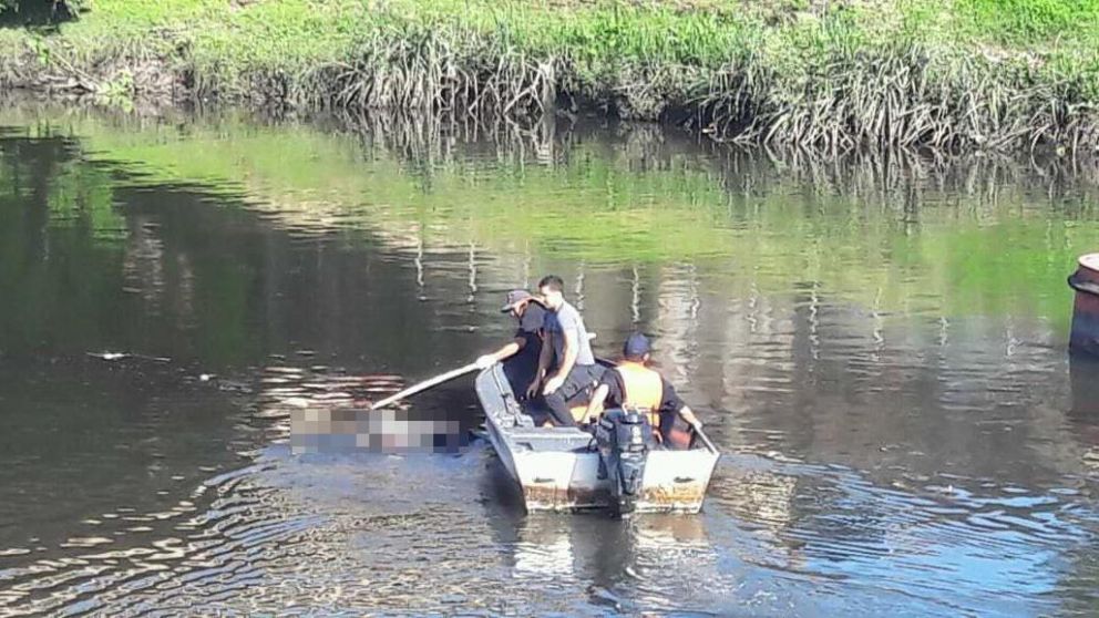 El cuerpo fue hallado en la mañana de este sábado en el Riachuelo (Télam).