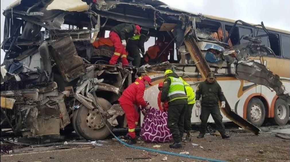 El siniestro causó un desastre (Fotos Diario El Deber).