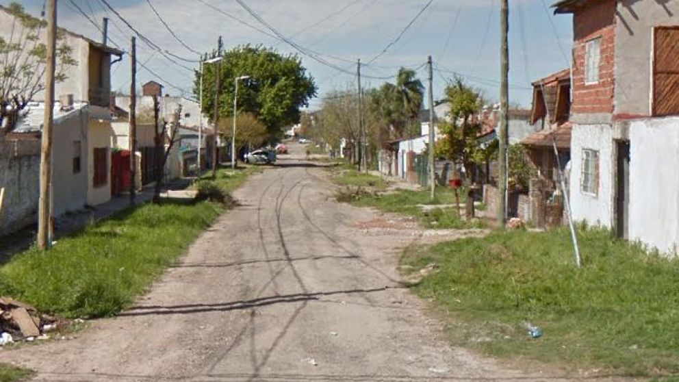 El sangriento hecho se produjo en este humilde vecindario, en el noroeste del conurbano bonaerense.