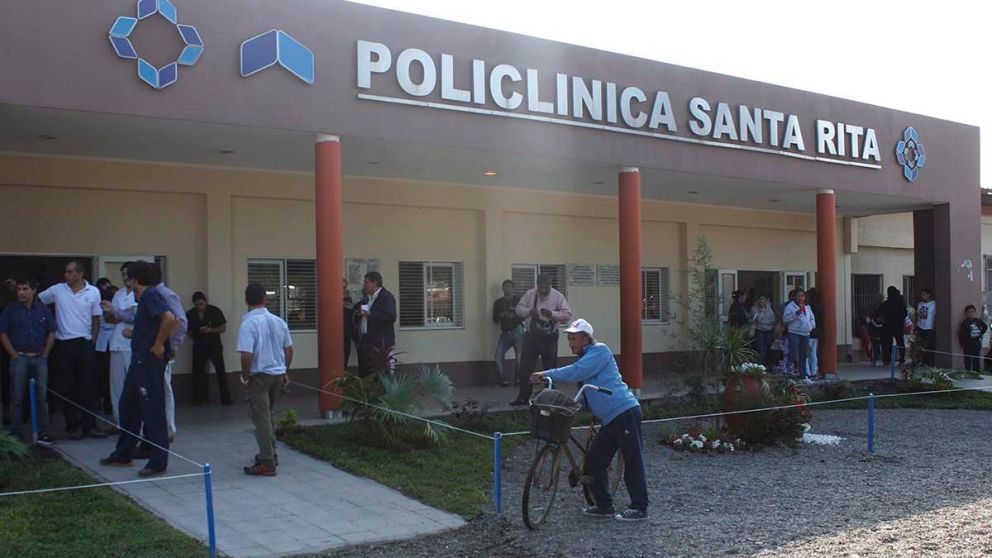 El bebito falleció en el policlínico Santa Rita.