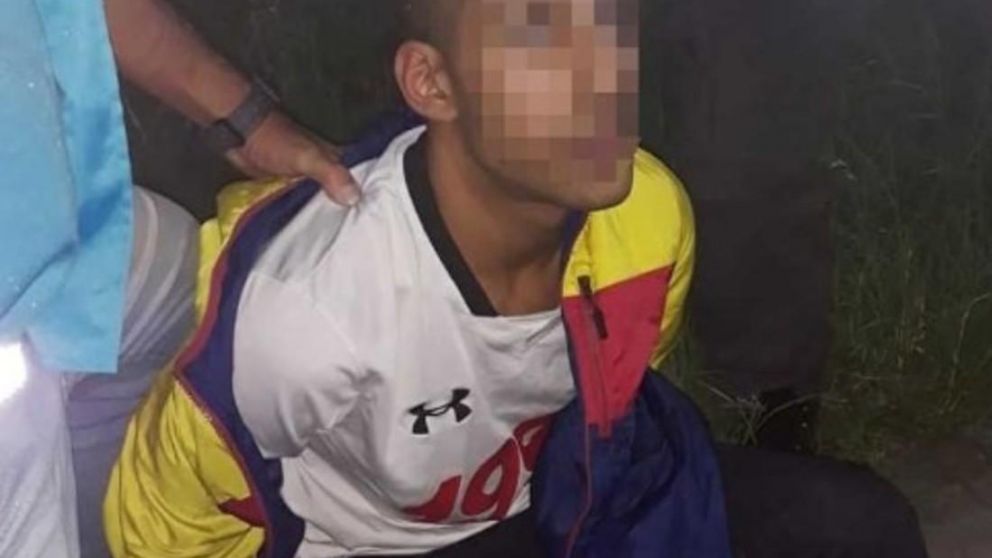 El detenido tiene 22 años.
