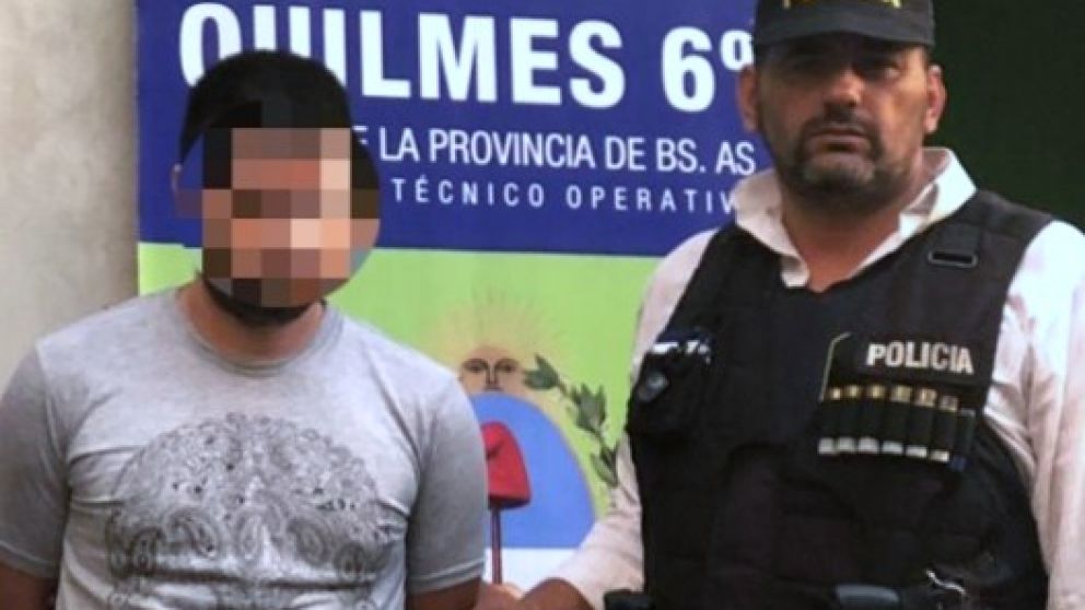 El hombre fue detenido en la casa de un familiar.