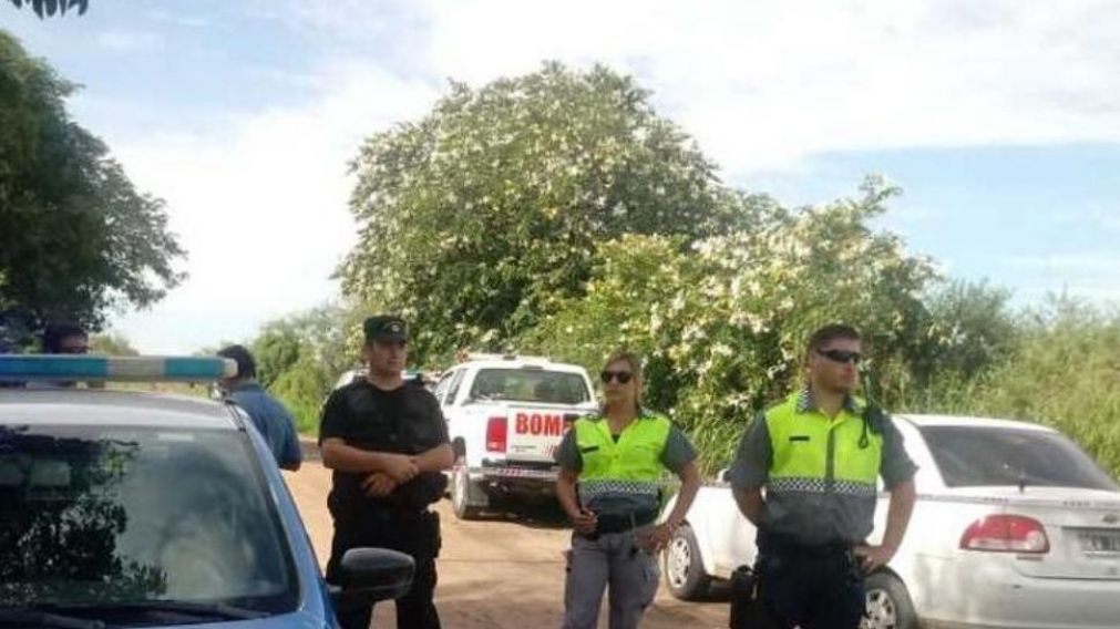 La zona donde apareció el cuerpo de Agustina (esperancino.com.ar).