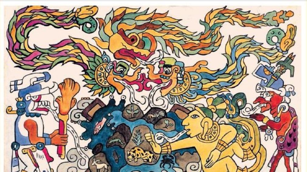 "Popol Vuh" es el Libro del Consejo para los Mayas.
