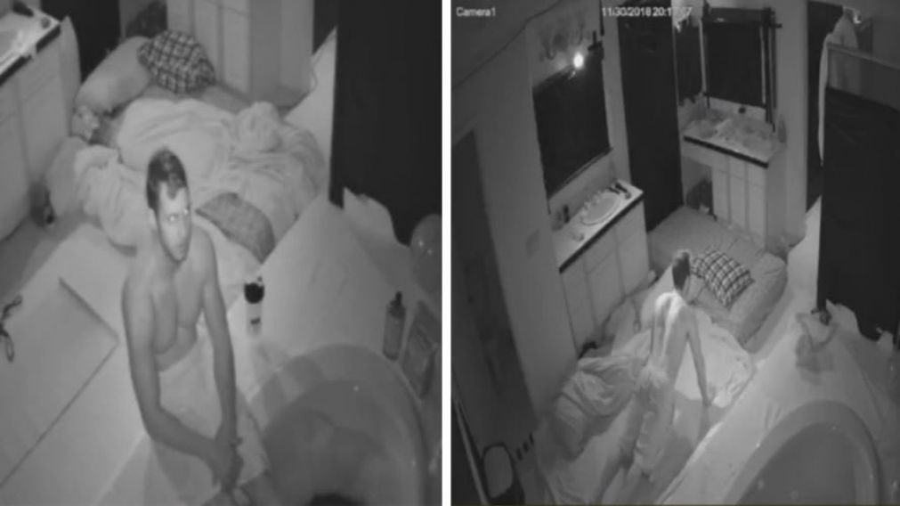 Pasó 20 días encerrado en un baño por una apuesta