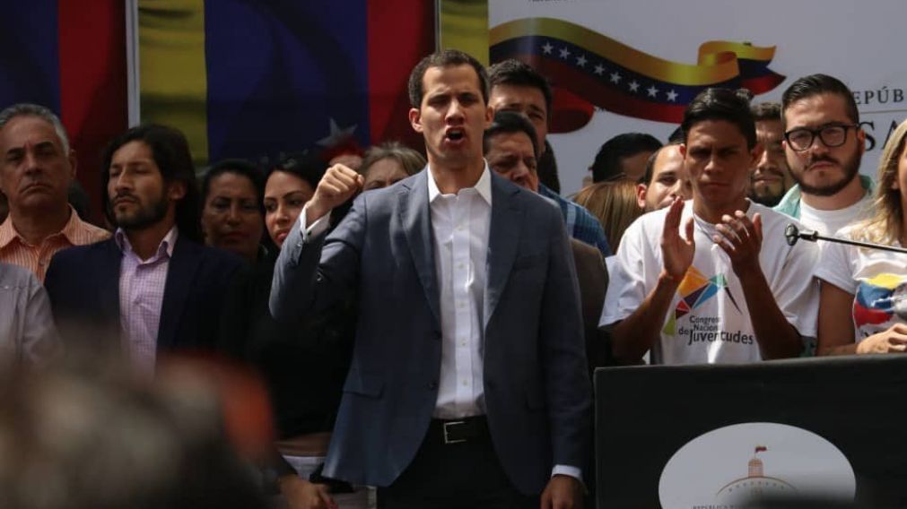 Juan Guaid�, el titular de la Asamblea Nacional y reconocido como el presidente interino (Twitter).