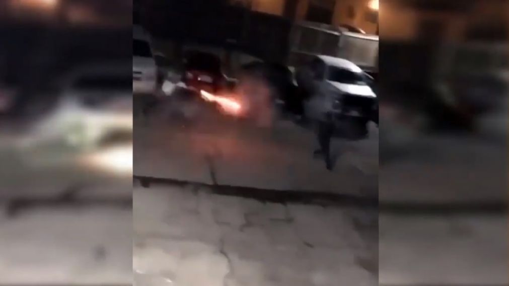 Los j�venes se lanzaron todo tipo de hechizos (captura de video).