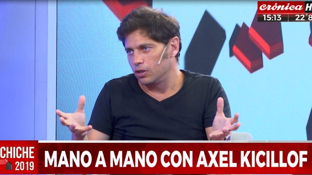 Axel Kicillof: "Hay un mal plan económico"