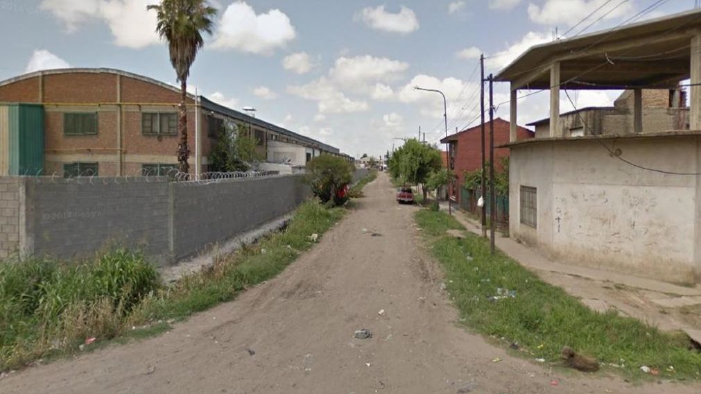 En esta zona fue encontrado el auto con el cadáver en su interior.