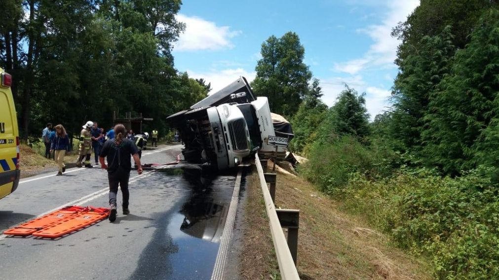 Investigan las causas del accidente.