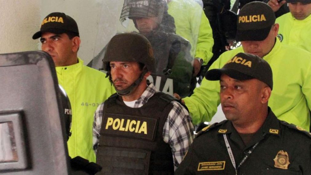 El violador y asesino de la nena fue trasladado en medio de un fuerte operativo policial.