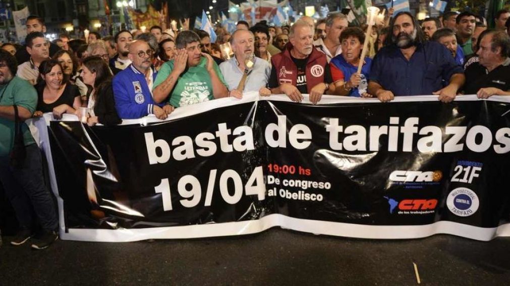 El frente sindical se movilizará desde el centro hasta el Congreso.