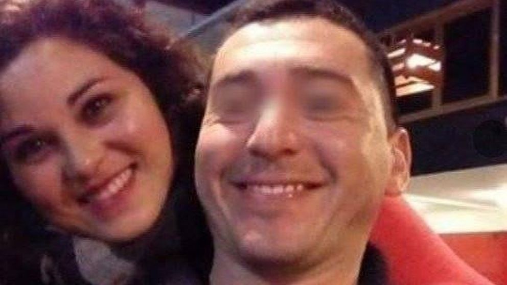 Gisel y Sergio en tiempos en que la pareja era feliz.