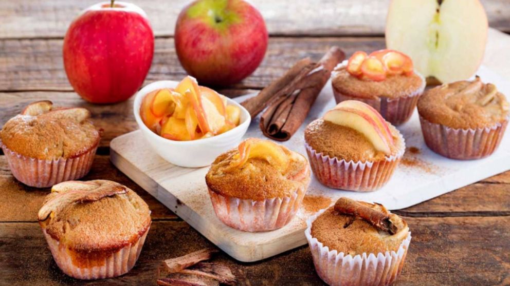 Descubrí cómo hacer los mejores muffins de manzana en casa