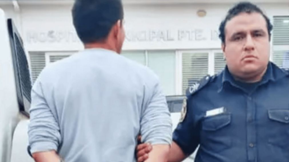 El presunto agresor fue arrestado (Gentileza Pilar a Diario).