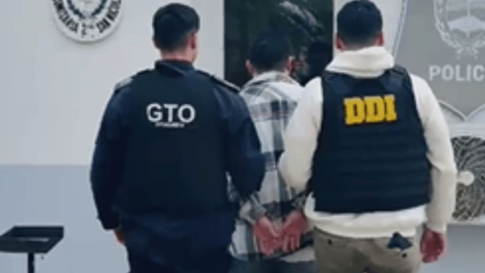 El joven detenido quedó a disposición de la Justicia.
