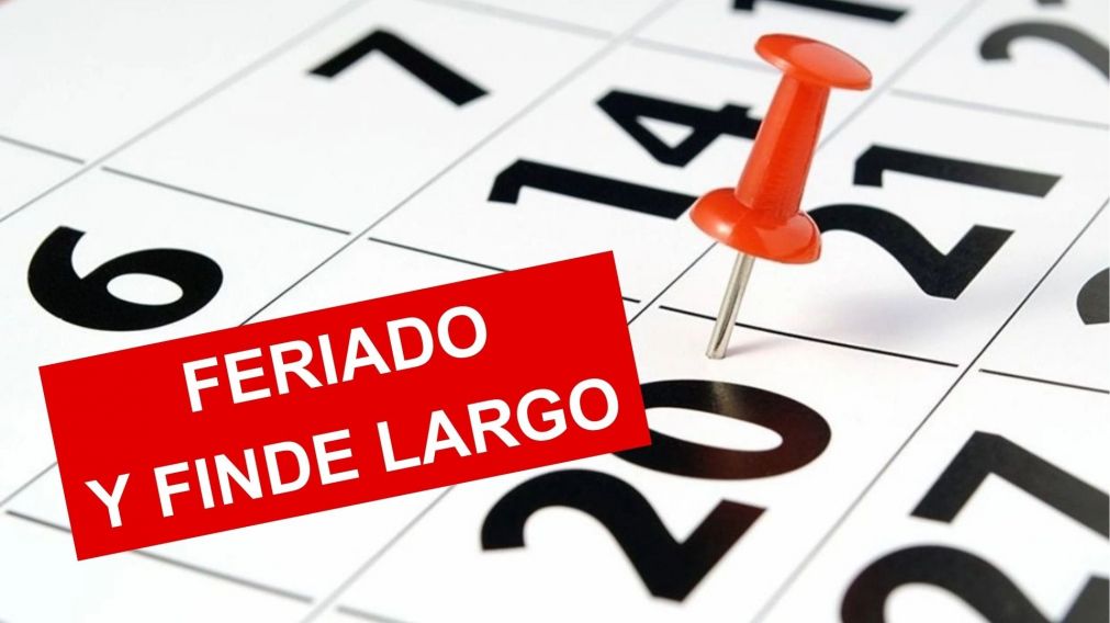 ¿Cuándo es el próximo feriado que abrirá un fin de semana largo?