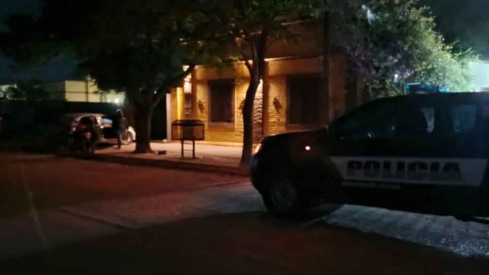 La casa en la que irrumpieron los ladrones (Gentileza El Liberal).