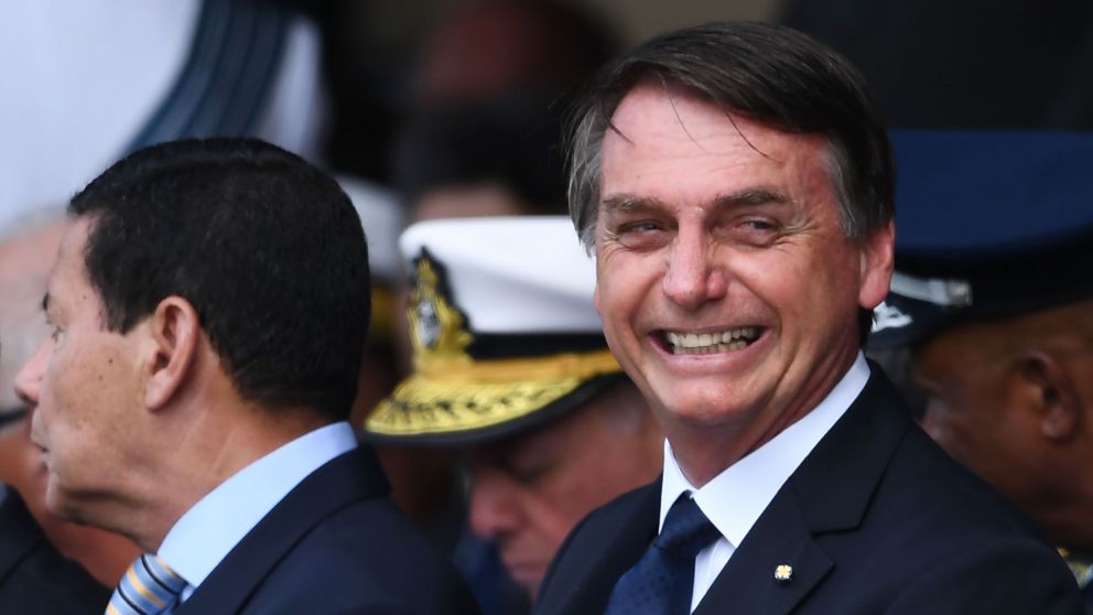 Bolsonaro recibió una invitación para visitar en marzo al presidente de los Estados Unidos (AFP/Archivo).