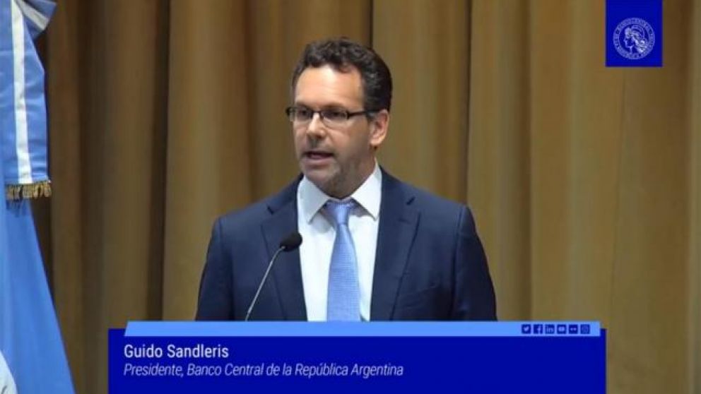 Guido Sandleris, al frente del Banco Central de la República Argentina.