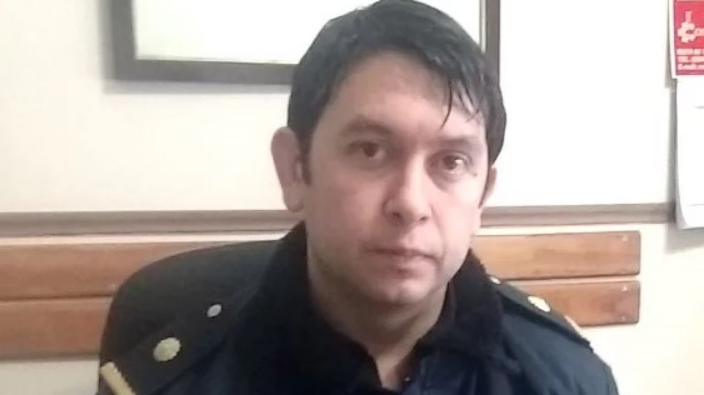 Andres Caballero, el comisario relevado de su puesto.