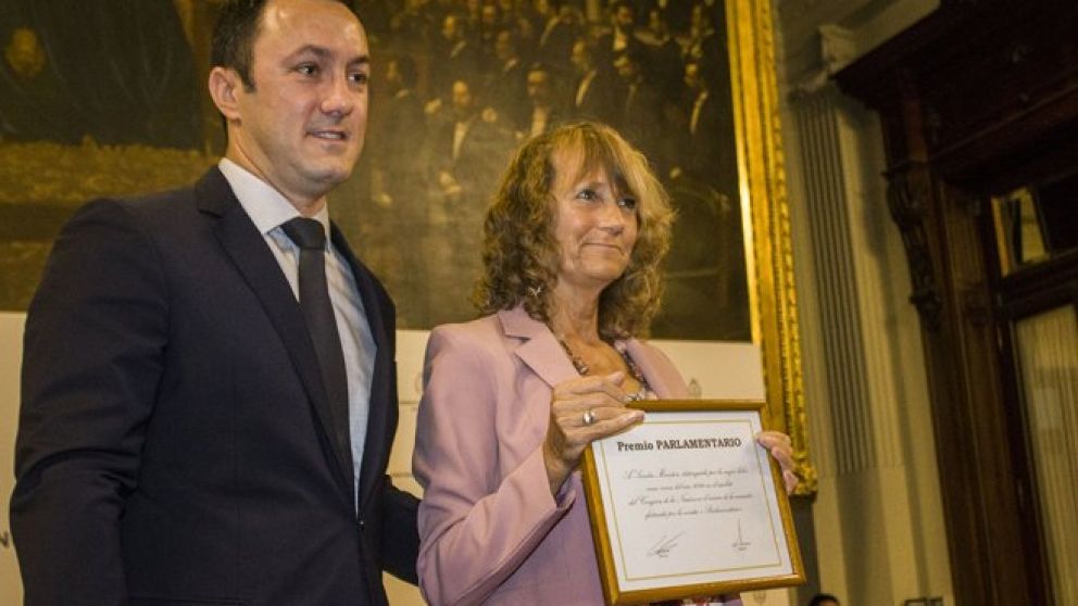 Muratore fue distinguida en varias ocasiones por su labor.