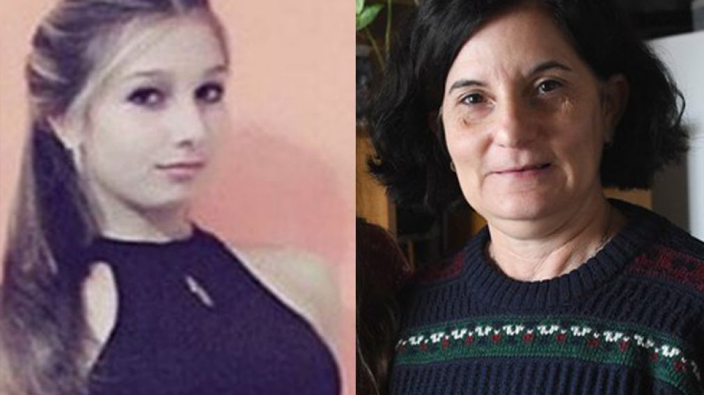 Nahir y Silvia, la mamá de Fernando.