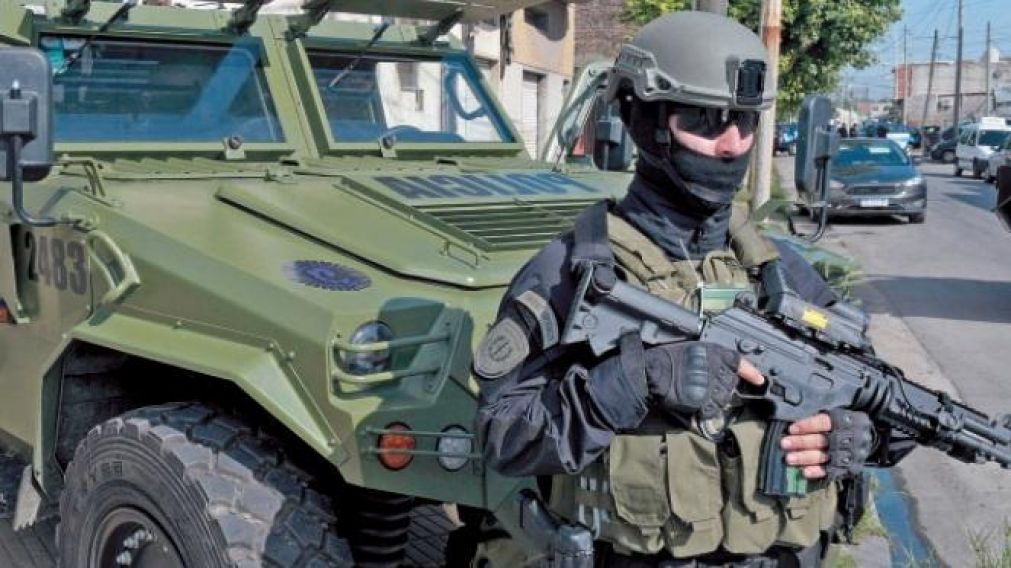 Así las fuerzas entraron al peligroso barrio para dar con la banda narco.