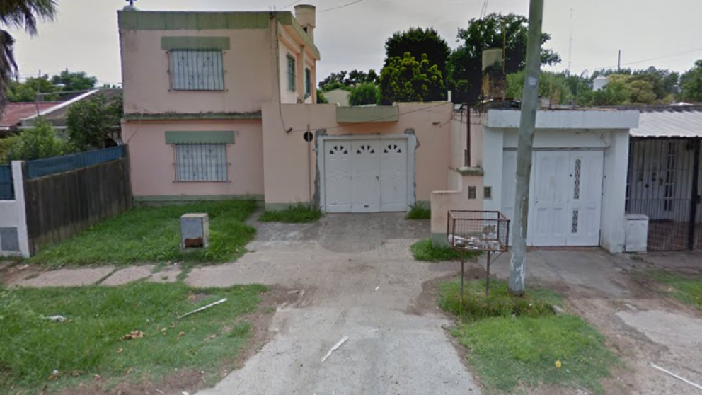 En esta casa ocurrió la tragedia en la noche del 24 (Google Street View).
